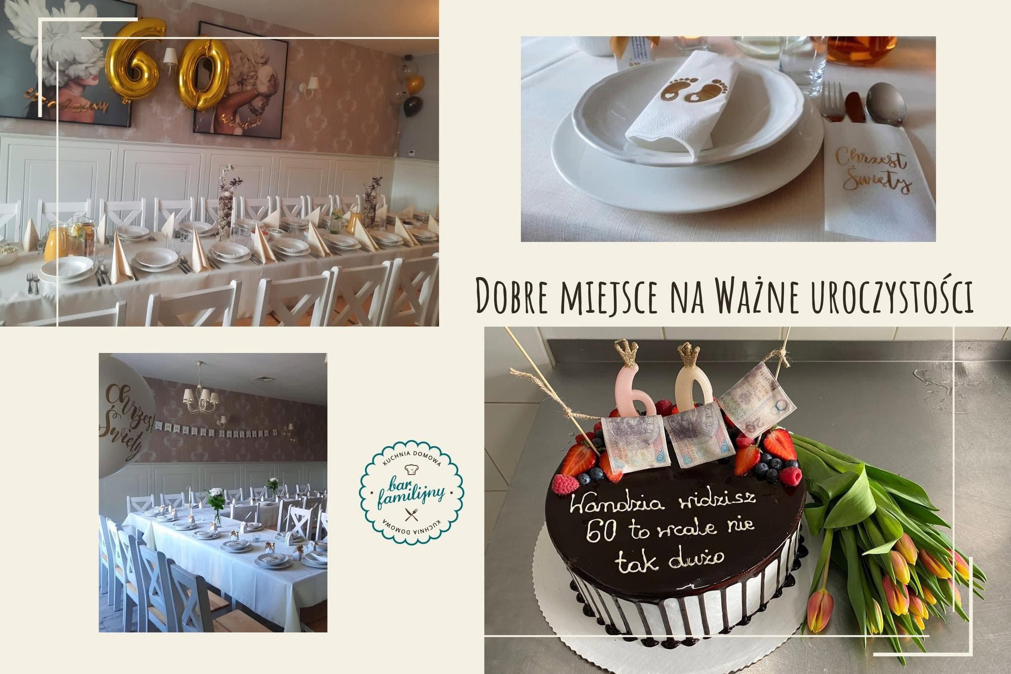 Imprezy okolicznościowe Bar Familijny