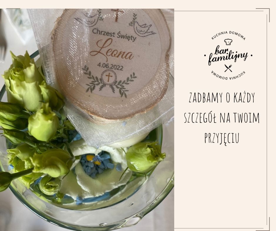 Przyjęcie chrzcinowe Bar Familijny